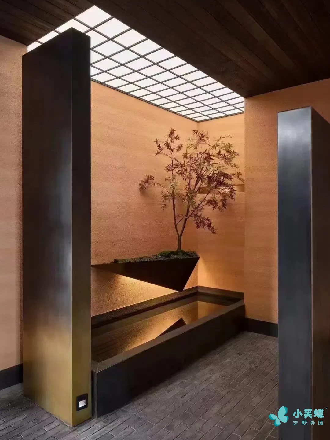 小芙蝶莫奈无机艺墅外墙